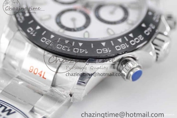 Edition Dial SS 116500 Daytona Best 904L Steel A7750 SS White Bracelet 1:1 TWF on 0108